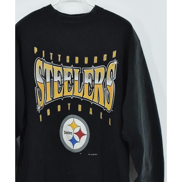 トレーナー スウェット 「ヴィンテージ古着」90'S PITTSBURGH STEELERS プリン...