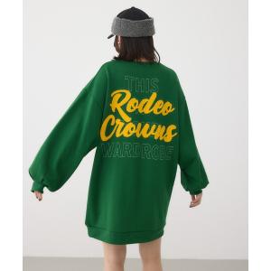 ワンピース BACK 刺繍ロゴ スウェット ワンピースの商品画像