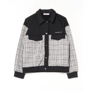 ミリタリージャケット モッズコート UVツイードライクシャツジャケット レディース