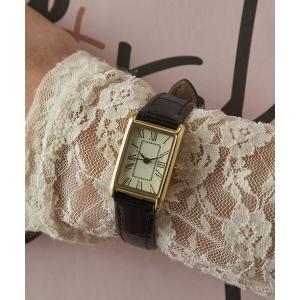 腕時計 「SETUP7」新色追加！クロコ型押し ヴィンテージアナログウォッチ エレガント ギフト プレゼント FW レディース