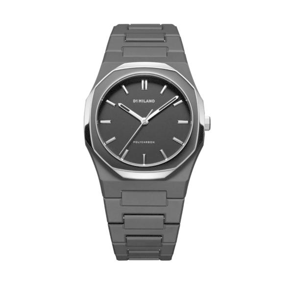 腕時計 「D1 MILANO/ディーワン ミラノ」POLYCARBON　ポリカーボン  ガンメッシュ...