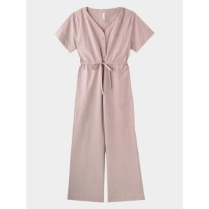 パジャマ ルームウェア Cotton Jumpsuit レディース