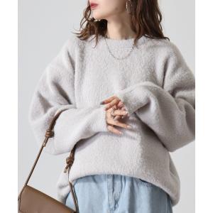 WESTSEA（ウエストシー） セーター ニット 片畦 ラグランカラーニット