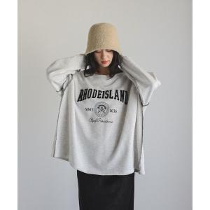 トレーナー スウェット サガラ刺繍アウトステッチカレッジロゴスウェット レディース｜ZOZOTOWN Yahoo!店