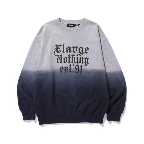 トレーナー スウェット GRADATION CREWNECK SWEATSHIRT メンズ レディー...