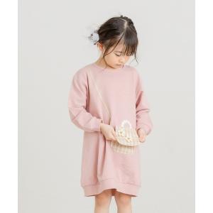 mezzo piano ワンピース 花柄ジャガード ワンピース キッズ 子供服