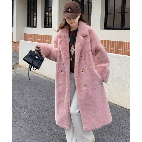 コート チェスターコート ファージャケットコート レディース