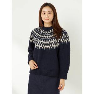 ニット セーター 求心柄ニット レディース