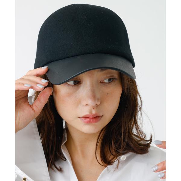 キャップ 帽子 「RUBEN」フェルトコンビキャップ / バイカラー / RUS-8271 レディー...