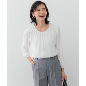 自由区（ジユウク） ブラウス シャツ ハイツイストビエラボウタイ