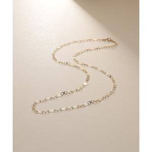 ネックレス K10X大チェーン ネックレス レディース