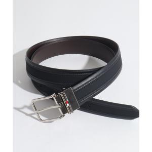 ベルト 「TOMMY HILFIGER/トミーヒルフィガー」リバーシブル 2WAYレザーベルト メンズ