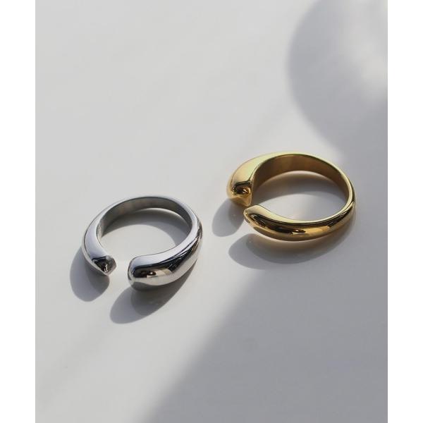 指輪 リング 入学式 金属アレルギー対応 ニュアンスオープンリング レディース