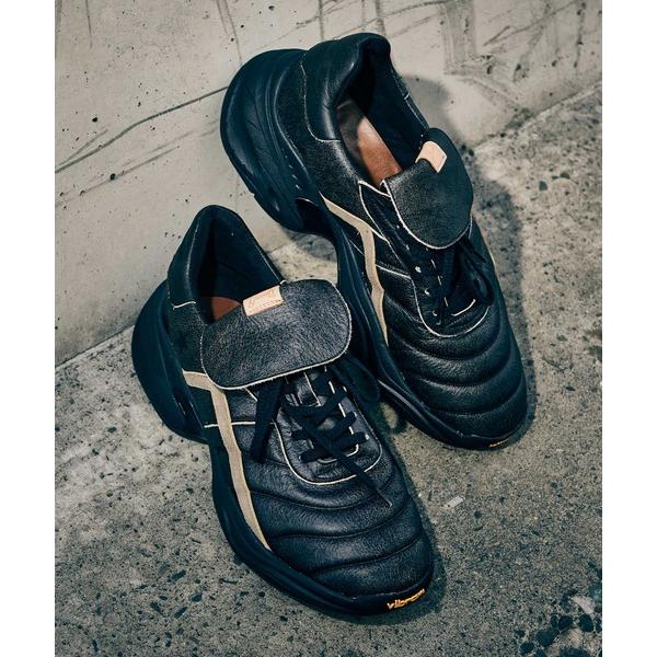 スニーカー Crack Leather Sneakers / クラックレザースニーカー メンズ レデ...
