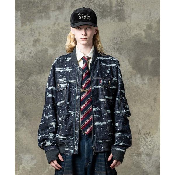 ma1 ma-1 Splash Jacquard Denim MA-1 / スプラッシュジャガードデ...