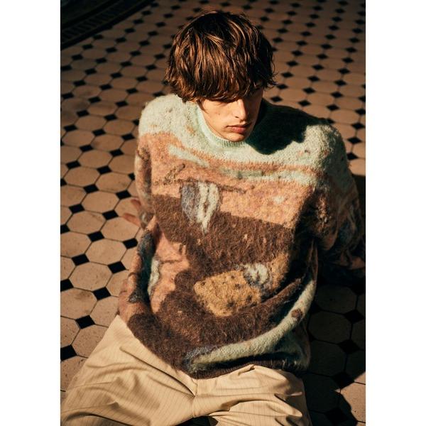 セーター ニット Twist Clocks Pullover Knit / ツイストクロックプルオー...