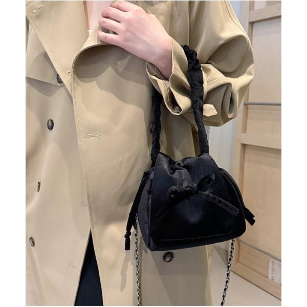 ショルダーバッグ バッグ リボン 2WAY 　ミニショルダーバッグ 結婚式バッグ レディース メンズ