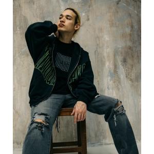 トレーナー スウェット Big Logo Zip Up Hoodie メンズ レディース