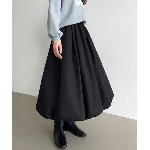 BLANC FICELLE スカート バルーンスカート ロング丈 : ZOZOTOWN Yahoo