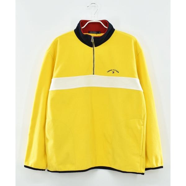 「ヴィンテージ古着」Y2K TOMMY HILFIGER ハーフジップ フリースプルオーバー メンズ...