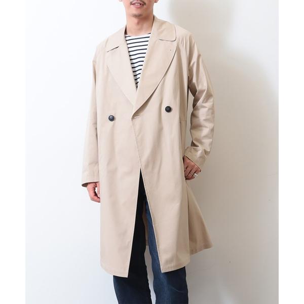 コート ジャケット 「WEB限定」「別注」hevo / BRINDISI コットンギャバジン ダブル...