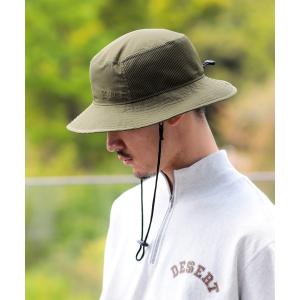 uvカット 帽子 ハット 「日除けカバー付き」「UNISEX」メッシュ バケットハット メンズ レディース