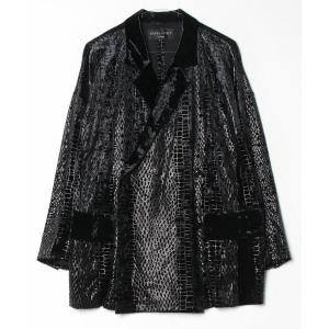 ジャケット テーラードジャケット SHARE SPIRIT/シェアースピリット/別注Snake Foil Velor Jacket メンズ レディース