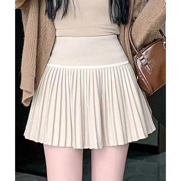 スカート 切替プリーツミニスカ