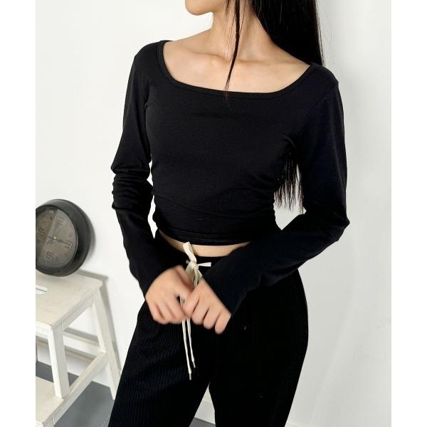 tシャツ スクエアネック スリムフィット tシャツ レディース レディース
