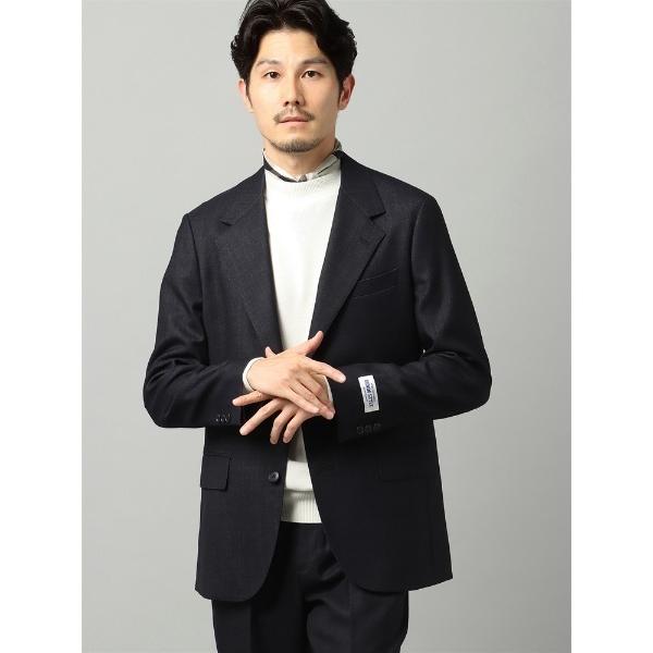 ジャケット テーラードジャケット セットアップ ジャケット ウォッシャブル デニムルックウール TM...
