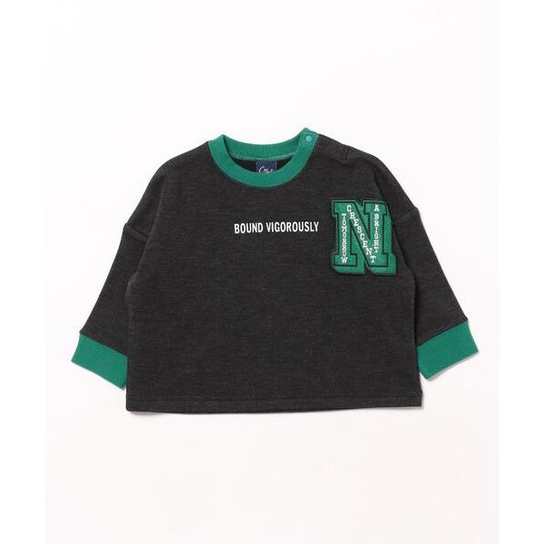 トレーナー Nアップリケボンディングトレーナー キッズ 子供服 男の子