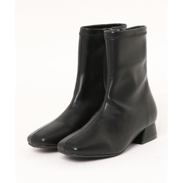 ブーツ センターシームストレッチブーツ　4143 レディース
