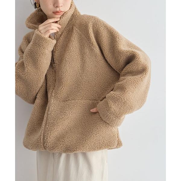 ブルゾン アウター 「for/c and」ボアブルゾン(ユニセックス)「サスティナブル」 レディース...