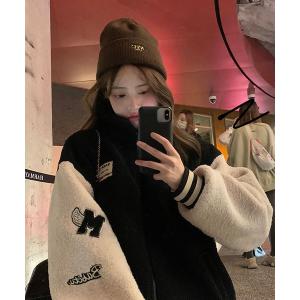 adidas Originals レディース トーナル総柄プリント ファージャケット