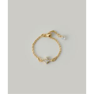 K18GP クローバーチェーンリングの買取情報