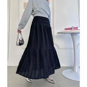 CASA FLINE（カーサフライン） ロング スカート コットンティアード