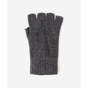 手袋 Johnstons of Elgin | カシミヤ フィンガーレスグローブ レディース メンズ