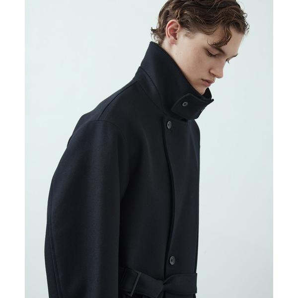 チェスターコート コート 超撥水SUPER140S 2way スタンドコート｜2WAY仕様 / 保温...