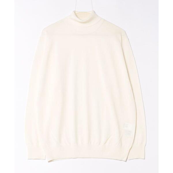 セーター ニット Biella Yarn 16G タートルネックネックニット メンズ