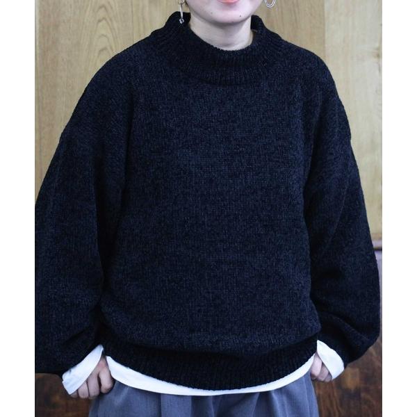 ニット セーター モールモックネックニット レディース