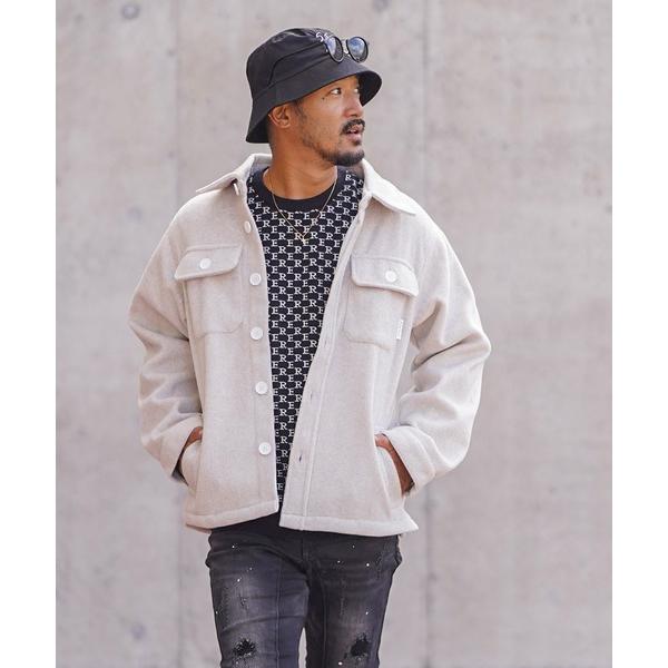 コート ジャケット W/R Plain CPO メンズ