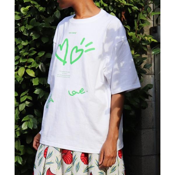 tシャツ 「moyan ecri」メッセージプリントTシャツmessage　illustration...