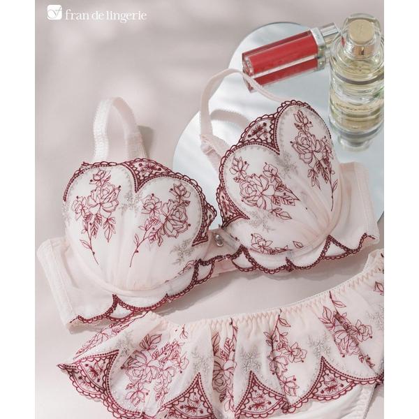 ブラジャー ロマンチックランジェリー 安定感のすっきりバストメイク 「ノーブルティアラブラ001」 ...