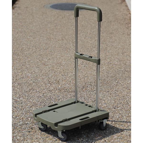 収納 「COLLEND/コレンド」F.S.HANDLE CART(OD)　ハンドルカート オリーブ