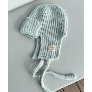 ニット帽 ニットキャップ 耳当てニットバラクラバ レディース