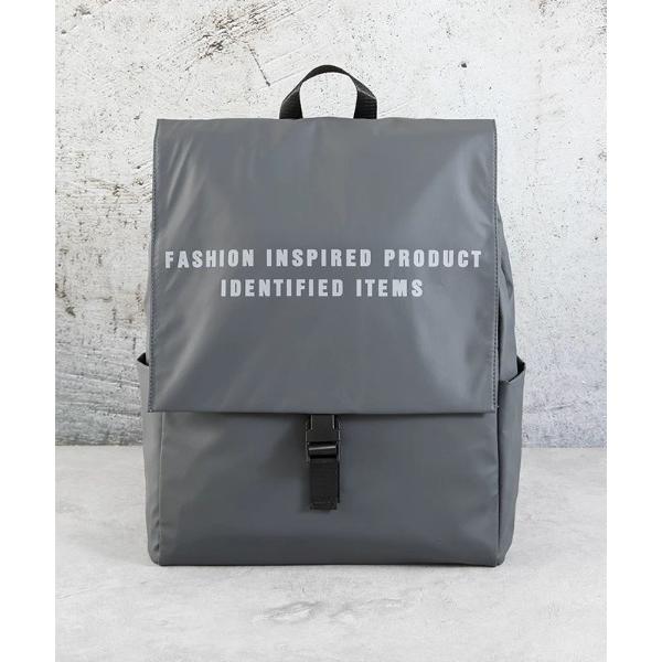 デイバック リュック 「ユニセックス商品/A4サイズ対応」フラップロゴバックパック/リュック レディ...
