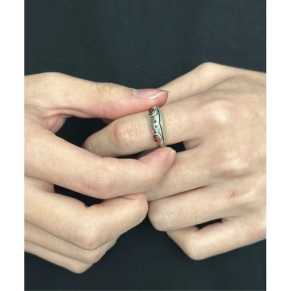 指輪 リング 「OKUOKU　0909」カエル 蛙デザイン フリーサイズ サイズ調整可 リング ok...