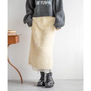 スカート フェザーレイヤードスカート　247902