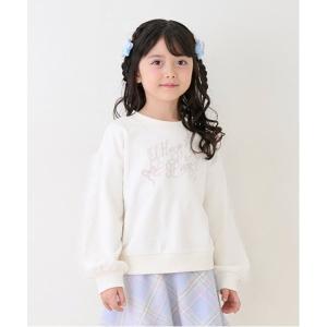 mezzo piano メゾピアノ(mezzo piano)☆クマポシェット風 袖切替