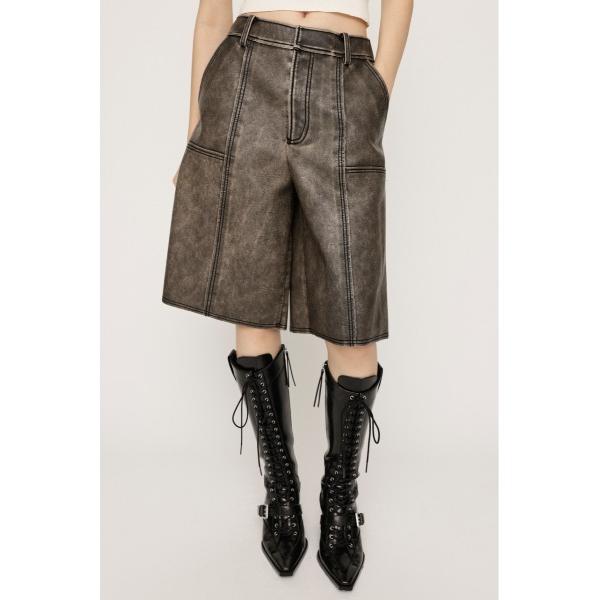 スラックス パンツ VINTAGE F/LEATHER PT ヴィンテージ フェイクレザー パンツ ...